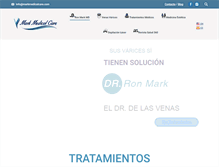 Tablet Screenshot of markmedicalcare.com